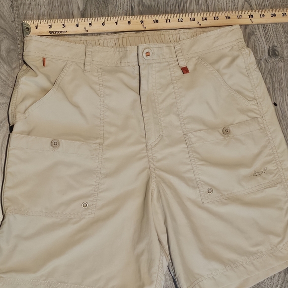 NWOT Salt Life Nylon Cargo Fishing Shorts - Size XL 7.5" Inseam - Picture 4 of 13